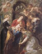 Peter Paul Rubens The Coronation of St Catherine (mk01) oil painting picture wholesale